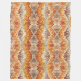 Tie Dye Organic Art Fleece Deken