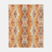 Tie Dye Organic Art Fleece Deken (Voorkant)