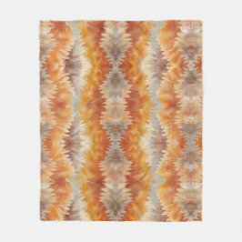 Tie Dye Organic Art Fleece Deken