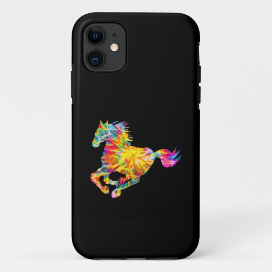 TIE DYE PAARD Case-Mate iPhone CASE (Achterkant)