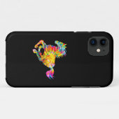 TIE DYE PAARD Case-Mate iPhone CASE (Achterkant (horizontaal))