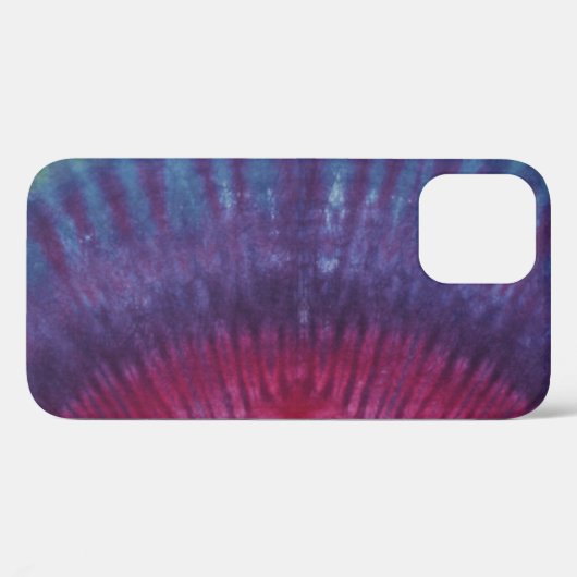 Tie Dye - Paarse Case-Mate iPhone Case (Achterkant (horizontaal))