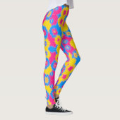 Tie Dye Panseksuele Pride Broek Leggings (Rechts)