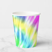 Tie Dye Paper Cups Papieren Bekers (Achterkant)