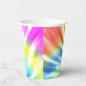 Tie Dye Paper Cups Papieren Bekers (Rechts)