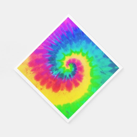 Tie Dye Paper Napkin - HAMbyWG Servet (Hoek)