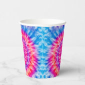 Tie Dye Papieren Bekers (Rechts)