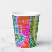 Tie Dye Papieren Bekers (Voorkant)
