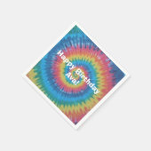 Tie Dye Papieren servetten (Hoek)