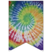 Tie Dye party bunting Vlaggetjes (Derde vlag)