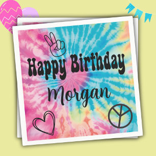 Tie Dye Party Papier Servet