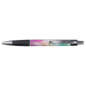 Tie Dye Pastel Roze Sinaasappel Blauwgroen Paarse  Pen (Achterkant)