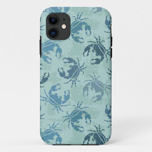 Tie Dye-patroon van krabben Case-Mate iPhone Case (Achterkant)