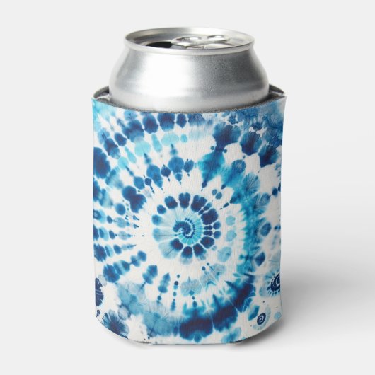Tie Dye Pattern Blikjeskoeler (Blikje Voorkant)