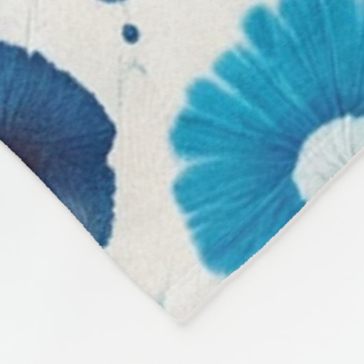 Tie Dye Pattern Fleece Deken (Hoek)