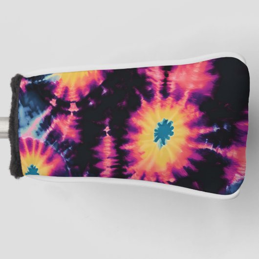 Tie Dye Pattern Golfheadcover (Voorkant)
