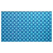 Tie Dye Pattern in Indigo en Ice Blue Stof (Yard (91,4 cm))