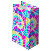 Tie Dye Pattern Klein Cadeauzakje (Achterkant Gekanteld)