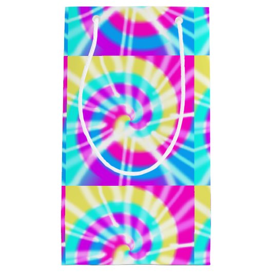 Tie Dye Pattern Klein Cadeauzakje (Voorkant)