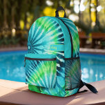 Tie Dye Pattern Limoen Aqua Blauwgroen - aangepast Bedrukte Rugzak<br><div class="desc">Een gewaagd, kleurrijk ontwerp met kleurrijke tinten van limoen en aqua blauw met een leuk kleurblok om jouw naam of tekst toe te voegen. Het gekke stropdaskleurpatroon heeft een verscheidenheid aan kleuren. U kunt een naam, monogram of andere aangepaste tekst toevoegen. Als u de illustratie wilt verplaatsen, klikt u op...</div>