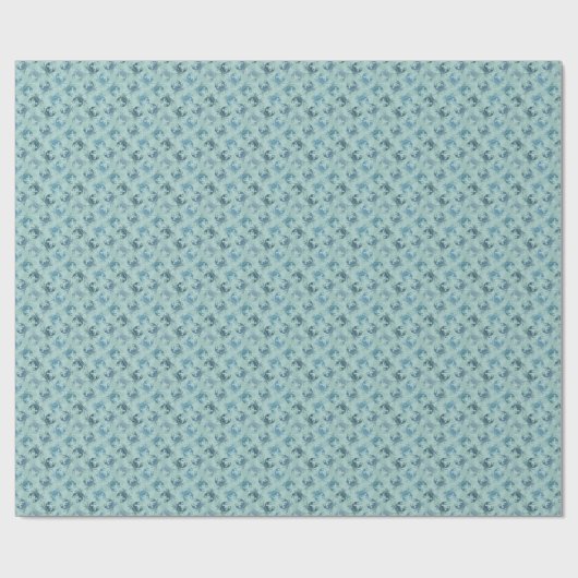Tie Dye Pattern Of Crabs Cadeaupapier (Vlak)
