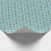 Tie Dye Pattern Of Crabs Cadeaupapier (Hoek)