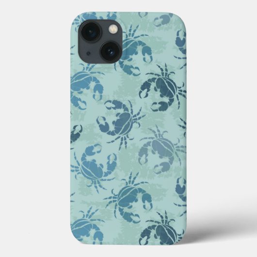 Tie Dye Pattern Of Crabs Case-Mate iPhone Case (Achterkant)