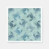 Tie Dye Pattern Of Crabs Servet (Voorkant)