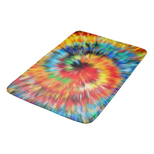 Tie Dye Pattern Placemat Badmat (Gekanteld)