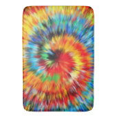 Tie Dye Pattern Placemat Badmat (Voorkant Verticaal)