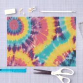 Tie Dye Pattern Tissuepapier (Craft)