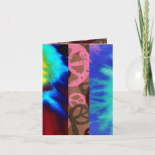 Tie Dye/Peace Signs Mix nodigt uit!