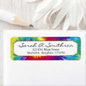 Tie Dye Personaliseren Etiket (Insitu)