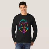 Tie Dye Physical Education Teacher PE Squad back T T-shirt (Voorkant volledig)