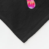 Tie Dye Pi Day Fleece Deken (Hoek)