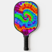 Tie Dye Pickleball Paddle (Voorkant)