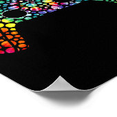Tie Dye Polka Dot Videogame Happy Dot Day Shirten Poster (Hoek)