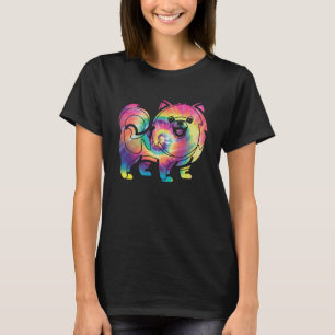Tie Dye - Pommerse Hond T-shirt
