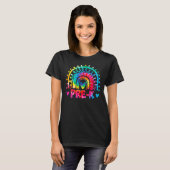 Tie Dye Prek Teacher Rainbow Preschool Back To Sch T-shirt (Voorkant volledig)