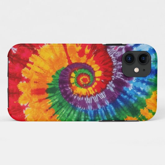 Tie Dye Psychedelisch Patroon Case-Mate iPhone Case (Achterkant (horizontaal))