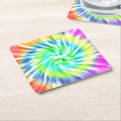 Tie Dye Pub Board Onderzetter (Schuin)