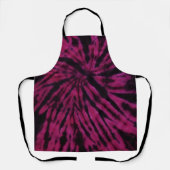 Tie-Dye Purple Pink Black Hippie Retro Pattern  Schort (Voorkant)