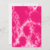 Tie Dye Queen of Hearts Verjaardag Kaart (Achterkant)