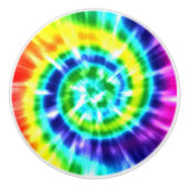 Tie Dye Rainbow (2).jpg Keramische Knop (Voorkant)