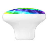 Tie Dye Rainbow (2).jpg Keramische Knop (Zijkant)