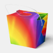 Tie Dye Rainbow Bedankdoosjes (Achterkant)