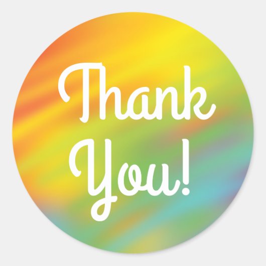 Tie Dye Rainbow Birthday Party Kinder Cute Ronde Sticker (Voorkant)