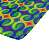 Tie Dye Rainbow Colors Patroon Snijplank (Hoek)