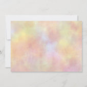 Tie Dye Rainbow Foto bedankt voor je kaart (Achterkant)