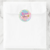 Tie Dye Rainbow Gift Labels Favor Bag (Tas)